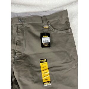 DEWALT Madison Work Pants Khaki Mens Size 48x31 DXWW50033 Guaranteed Tough